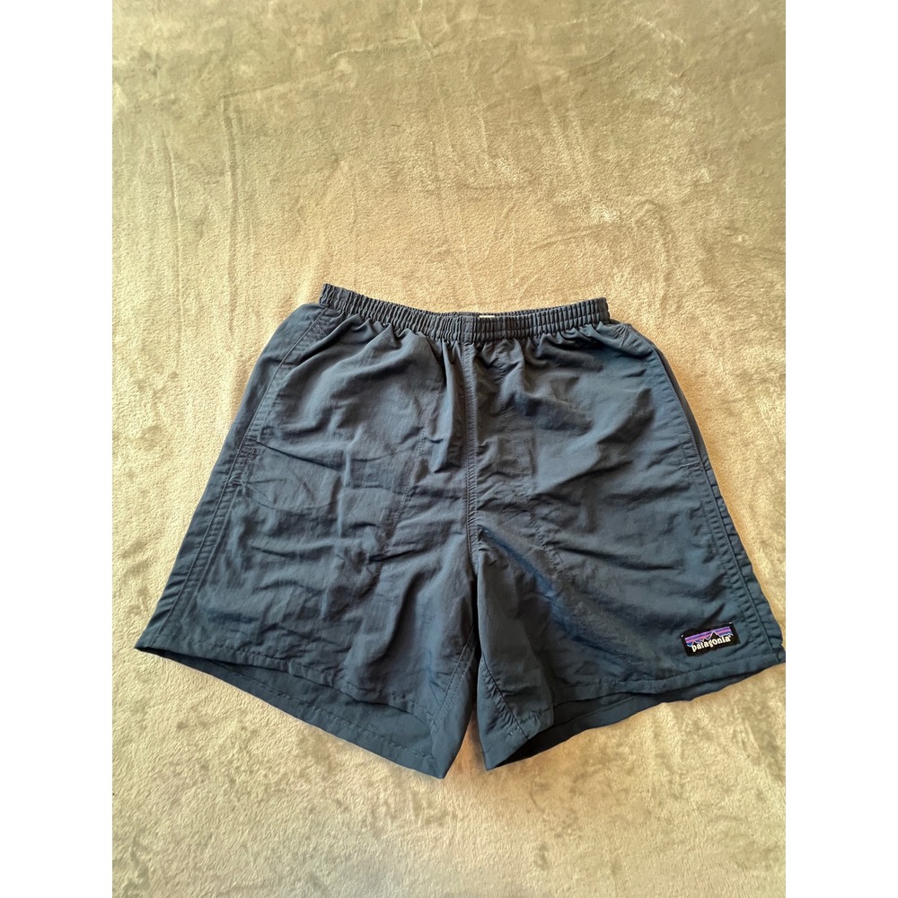 Patagonia Baggies Shorts Mens XS Navy Blue NetPlus Recycled Nylon 5" Inseam